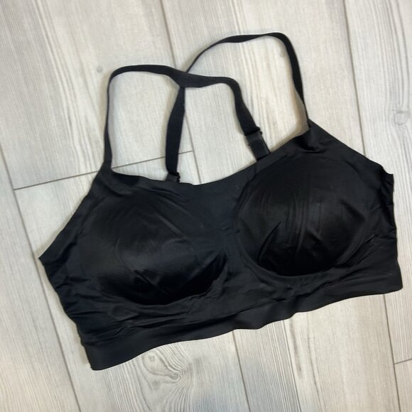 Soma Enbliss Luxe Adjustable Bralette XL Black Wireless Removeable Pads Bra - Picture 2 of 7